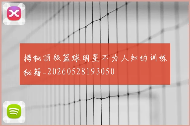 揭秘顶级篮球明星不为人知的训练秘籍_20260528193050